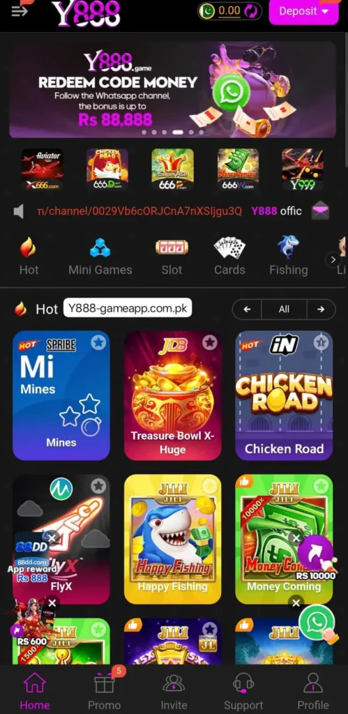 Y888 Download